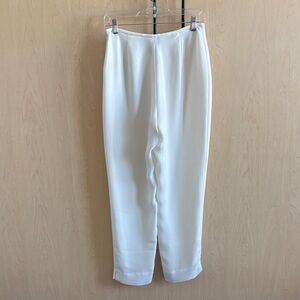Charter Club White Tailored Pants